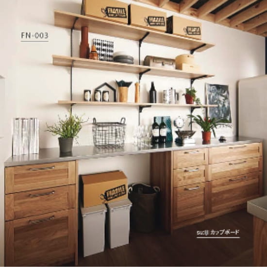 カップボード上プラン