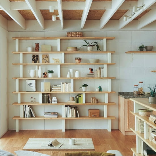 壁面収納プラン