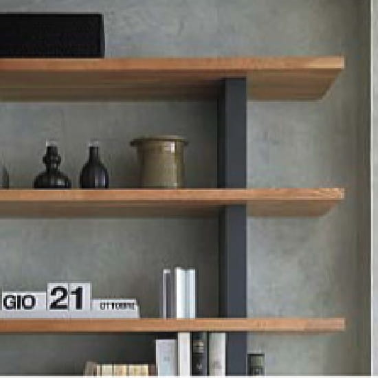 お好みの高さに積み上げて棚を作れます