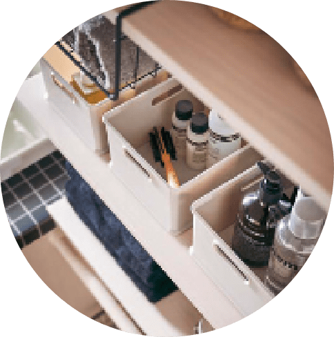 散らかり・探し回り防止！マイカゴ制度